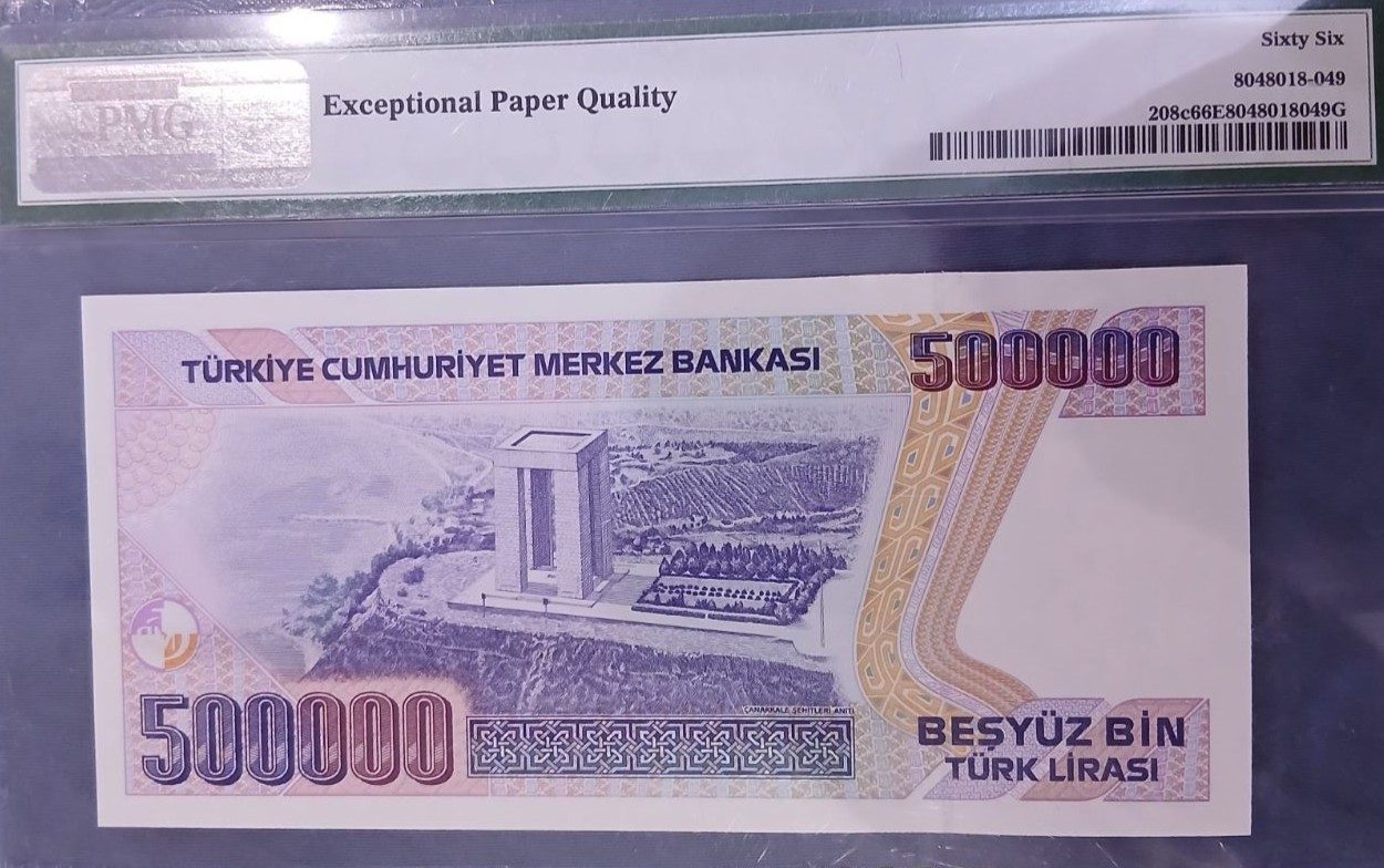 تركيا — 500000 ليرة
